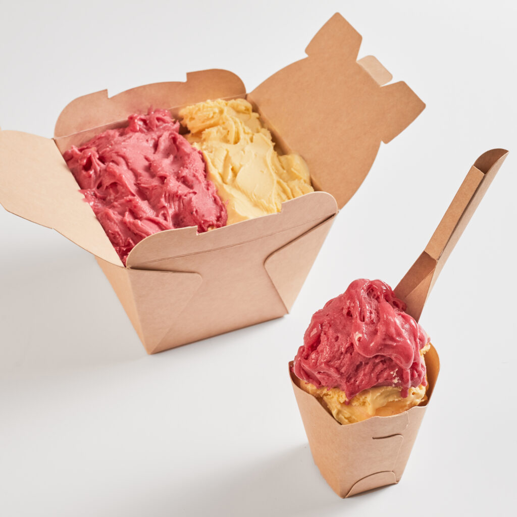Volvemos a innovar, potes de helado en cartulina biodegradables potes helados 2