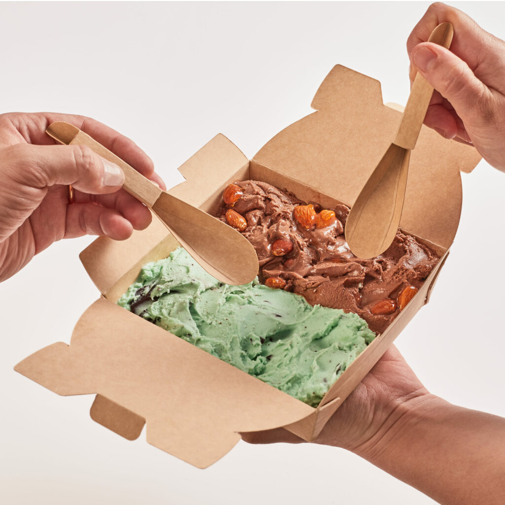 Volvemos a innovar, potes de helado en cartulina biodegradables potes helados 4